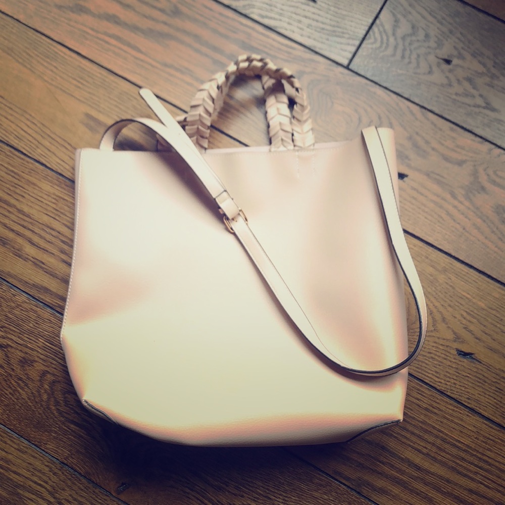 Light pink Jules Kae handbag never used